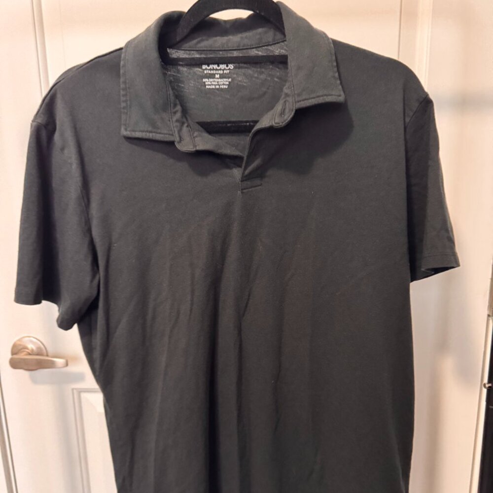Bonobos Short Sleeve Polo - black